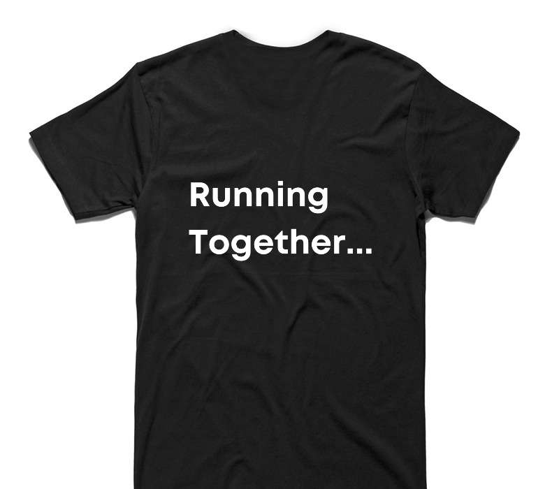 Custom AS Colour 100% Cotton Black T-Shirt