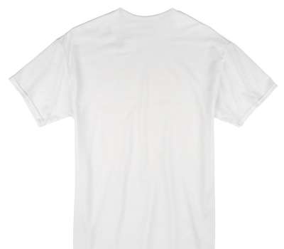 Custom Gildan 100% Cotton White T-Shirt