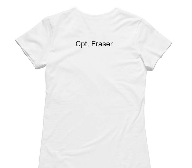 Custom Womens AS Colour 100% Cotton White T-Shirt