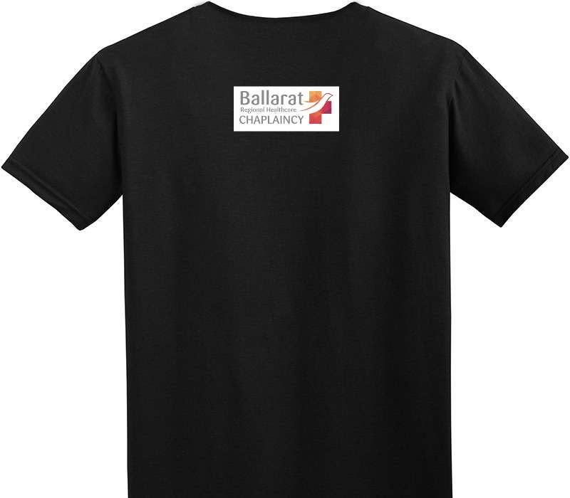 Custom Adult Soft Style 100% Cotton Black T-Shirt
