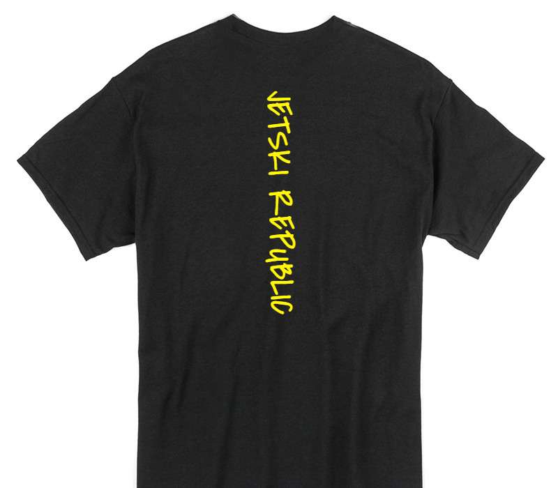 Custom Gildan 100% Cotton Black T-Shirt