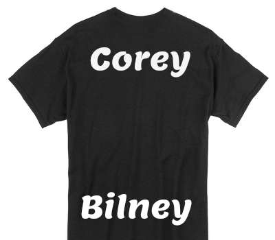 Custom Gildan 100% Cotton Black T-Shirt