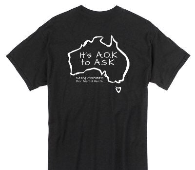 Custom Gildan 100% Cotton Black T-Shirt