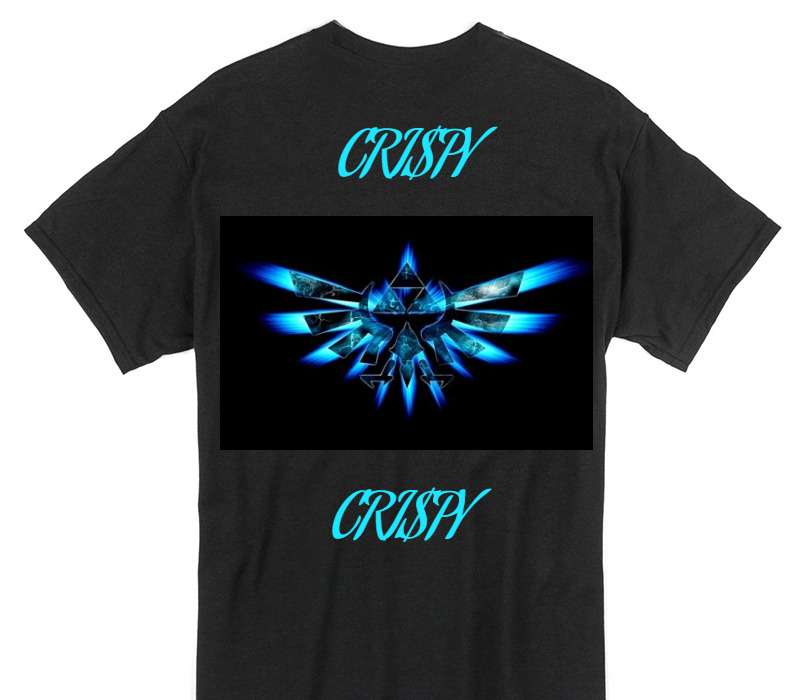 Custom Gildan 100% Cotton Black T-Shirt