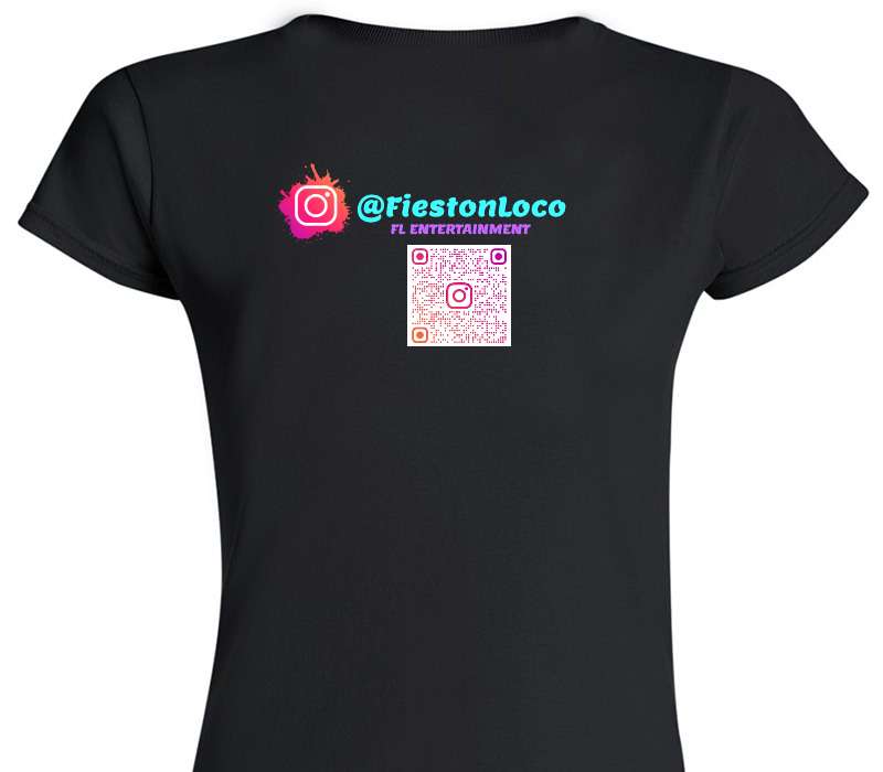Custom Womens Soft Style 100% Cotton Black T-Shirt