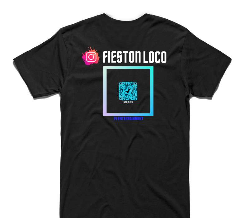 Custom AS Colour 100% Cotton Black T-Shirt