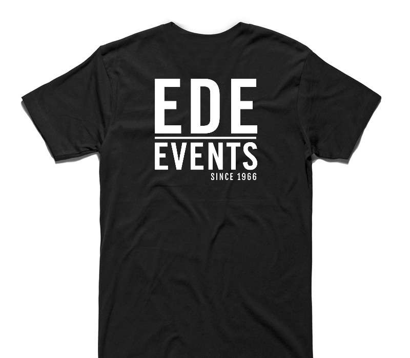 Custom AS Colour 100% Cotton Black T-Shirt
