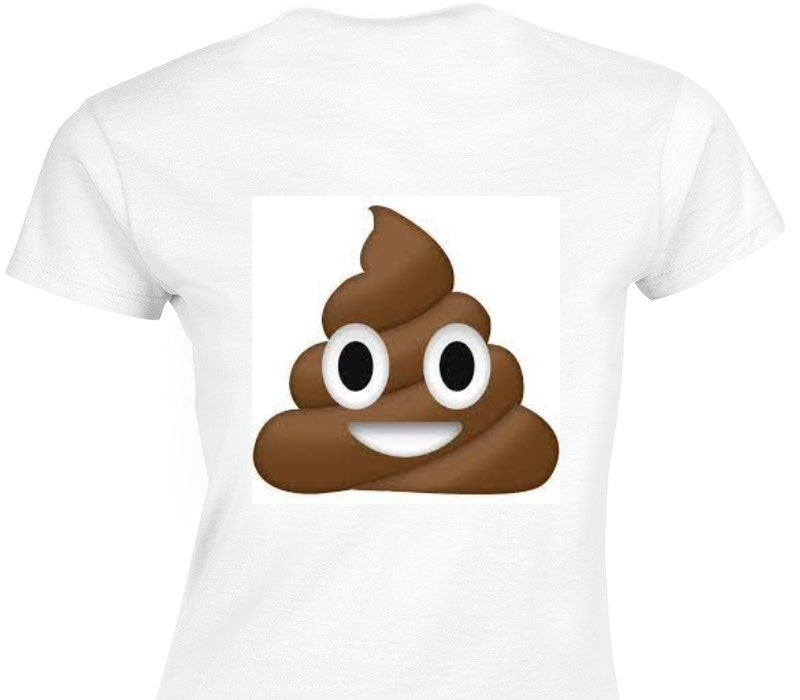 Custom Womens Soft Style 100% Cotton White T-Shirt