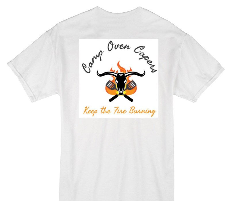 Custom Gildan 100% Cotton White T-Shirt