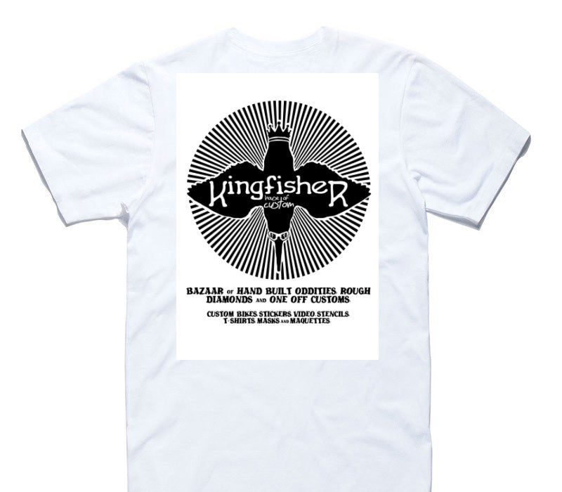 Custom AS Colour 100% Cotton White T-Shirt