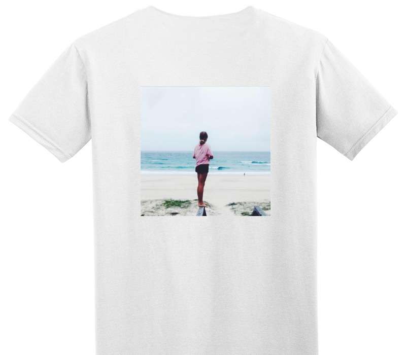 Custom Adult Soft Style 100% Cotton White T-Shirt