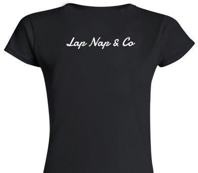 Custom Womens Soft Style 100% Cotton Black T-Shirt
