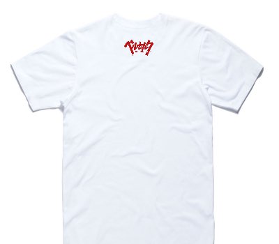 Custom AS Colour 100% Cotton White T-Shirt