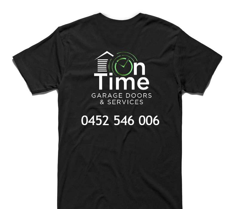 Custom AS Colour 100% Cotton Black T-Shirt