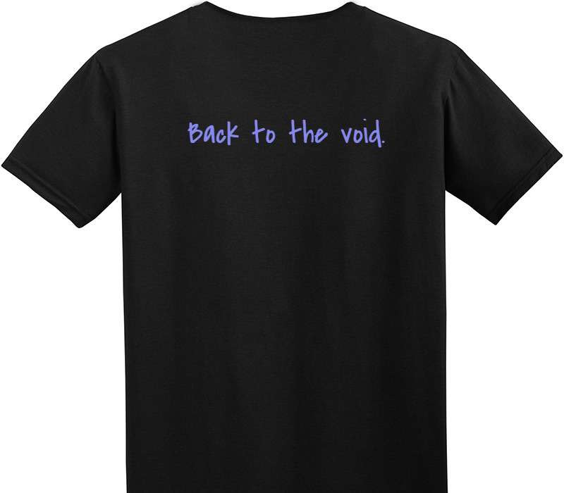 Custom Adult Soft Style 100% Cotton Black T-Shirt