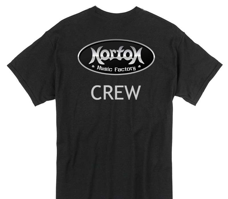 Custom Gildan 100% Cotton Black T-Shirt
