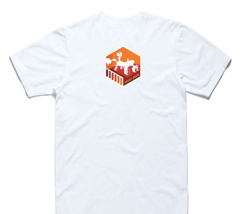 Custom AS Colour 100% Cotton White T-Shirt