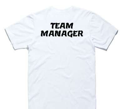 Custom AS Colour 100% Cotton White T-Shirt