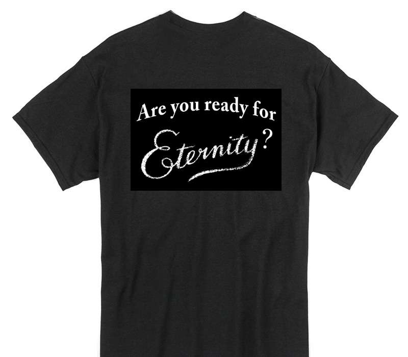 Custom Gildan 100% Cotton Black T-Shirt