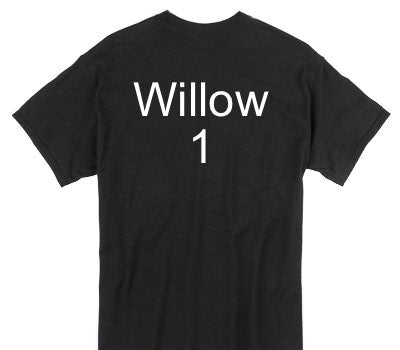 Custom Gildan 100% Cotton Black T-Shirt