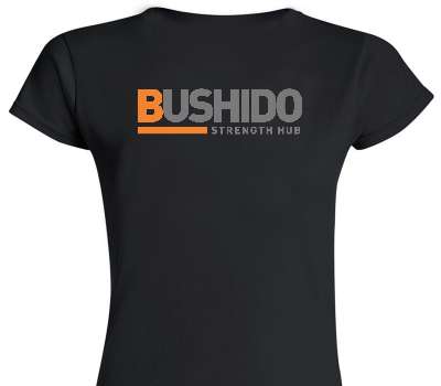 Custom Womens Soft Style 100% Cotton Black T-Shirt