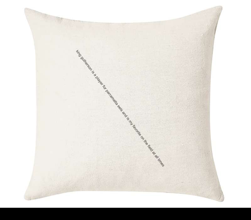 Custom Cushion Cover 50cm x 50 cm Off White