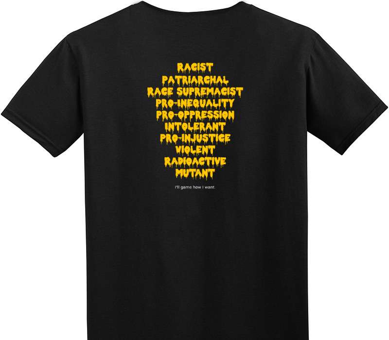 Custom Adult Soft Style 100% Cotton Black T-Shirt