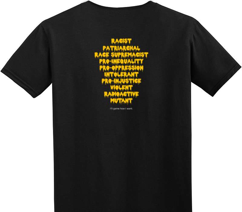 Custom Adult Soft Style 100% Cotton Black T-Shirt