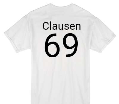 Custom Gildan 100% Cotton White T-Shirt
