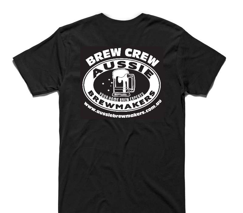 Custom AS Colour 100% Cotton Black T-Shirt