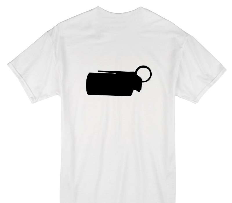 Custom Gildan 100% Cotton White T-Shirt