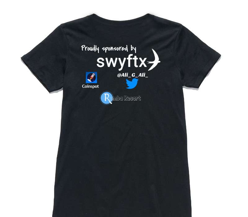 Custom Womens AS Colour 100% Cotton Black T-Shirt