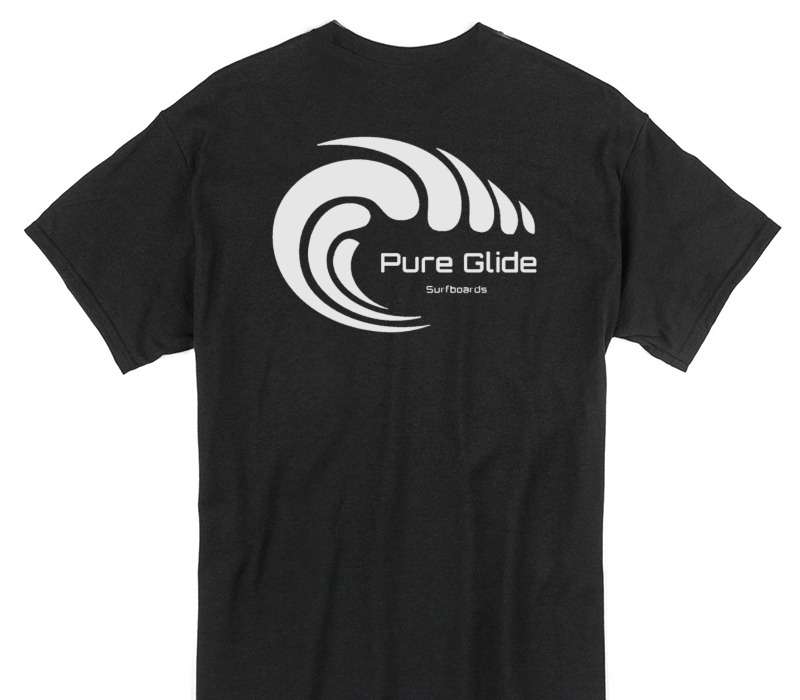 Custom Gildan 100% Cotton Black T-Shirt