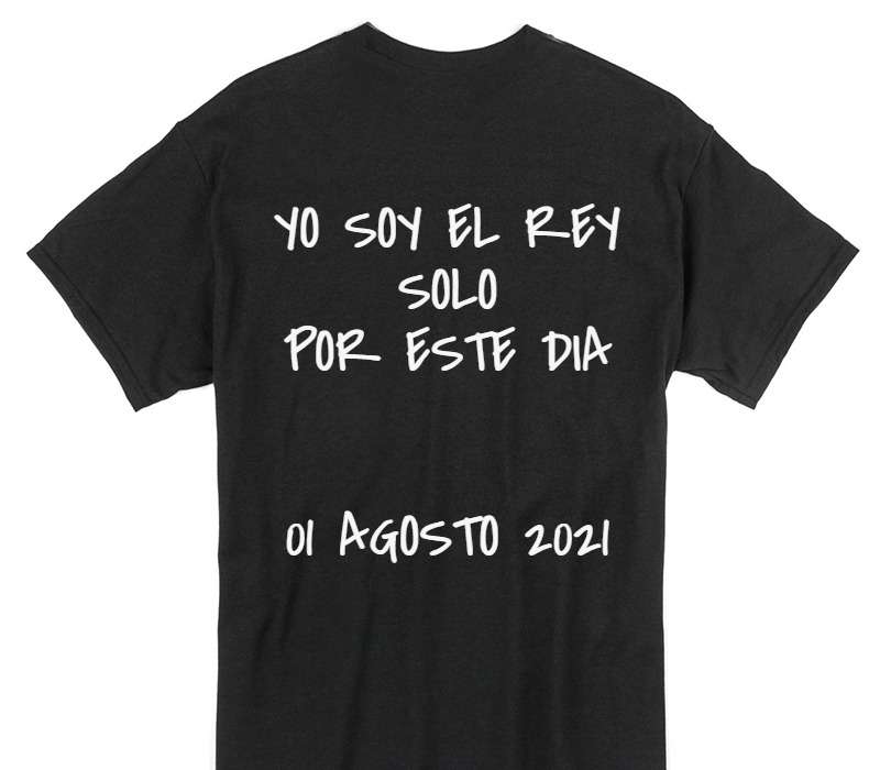 Custom Gildan 100% Cotton Black T-Shirt
