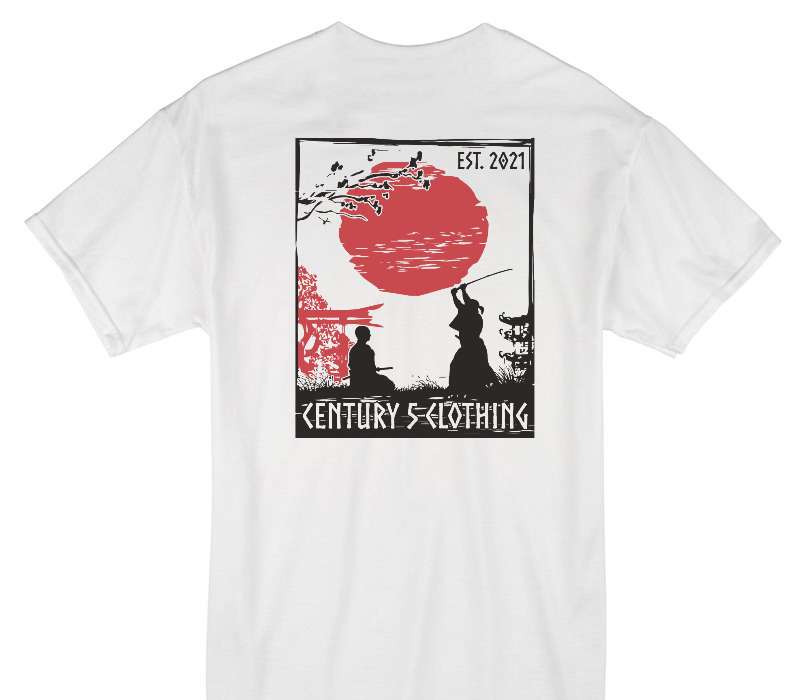 Custom Gildan 100% Cotton White T-Shirt