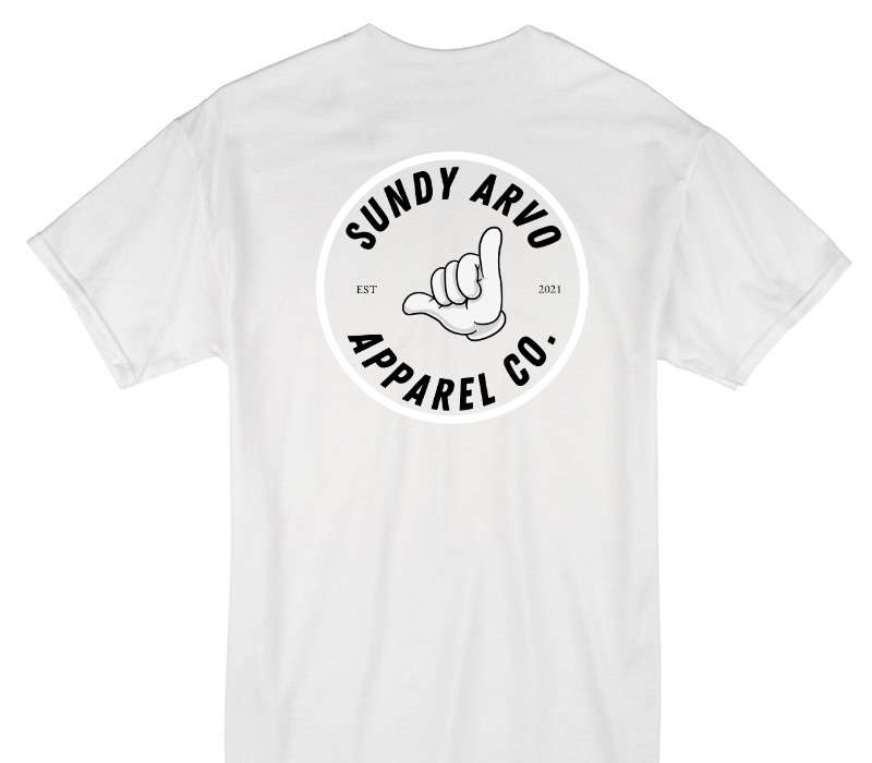 Custom Gildan 100% Cotton White T-Shirt