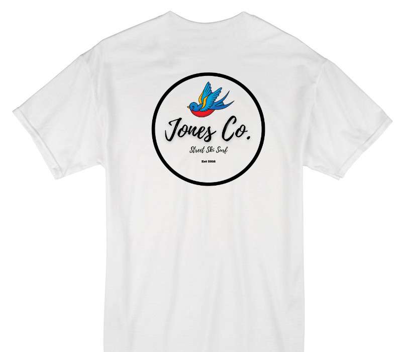 Custom Gildan 100% Cotton White T-Shirt