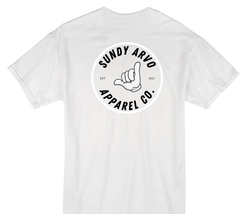 Custom Gildan 100% Cotton White T-Shirt