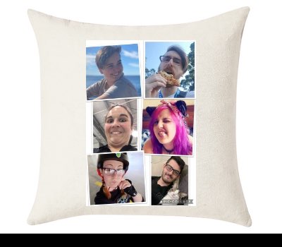 Custom Cushion Cover 50cm x 50 cm Off White