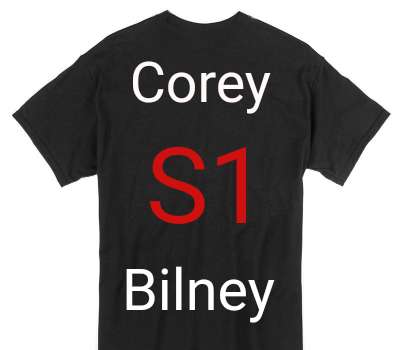 Custom Gildan 100% Cotton Black T-Shirt