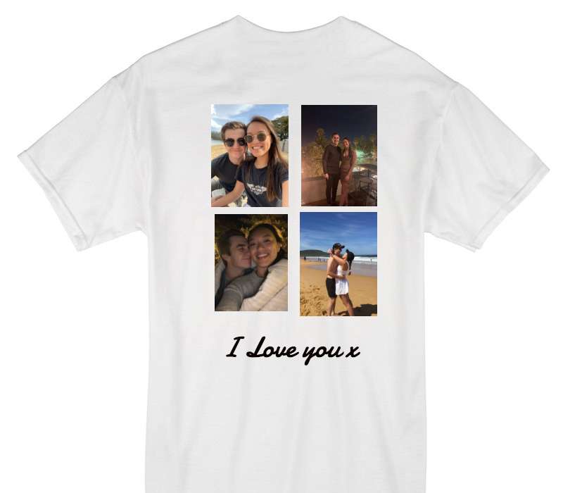 Custom Gildan 100% Cotton White T-Shirt