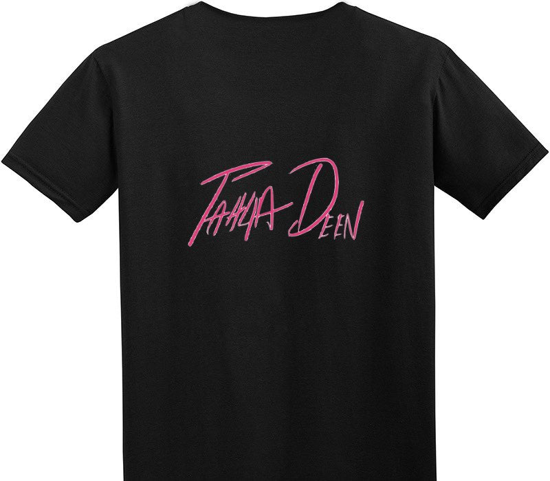Custom Adult Soft Style 100% Cotton Black T-Shirt