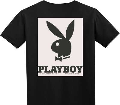 Custom Adult Soft Style 100% Cotton Black T-Shirt