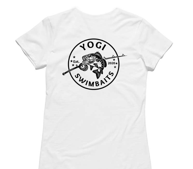 Custom Womens AS Colour 100% Cotton White T-Shirt
