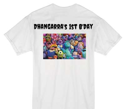 Custom Gildan 100% Cotton White T-Shirt