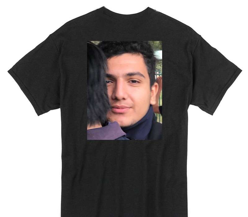 Custom Gildan 100% Cotton Black T-Shirt