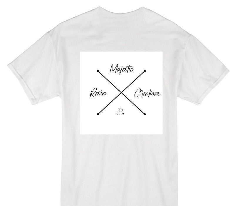 Custom Gildan 100% Cotton White T-Shirt