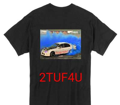 Custom Gildan 100% Cotton Black T-Shirt