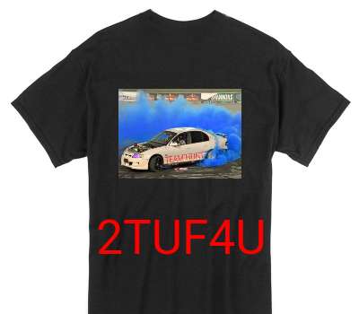 Custom Gildan 100% Cotton Black T-Shirt