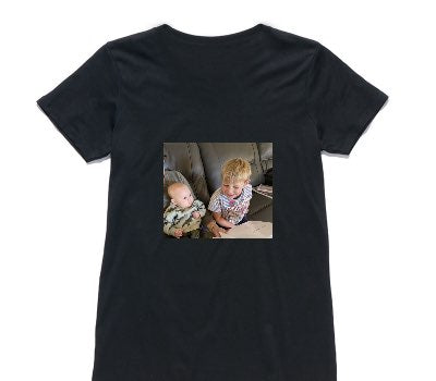 Custom Womens AS Colour 100% Cotton Black T-Shirt